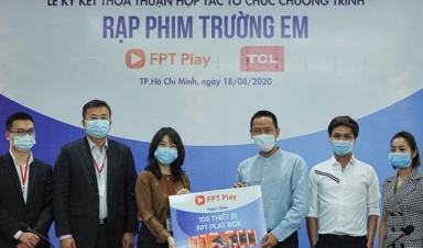 FPT PLAY KÝ KẾT HỢP TÁC CHƯƠNG TRÌNH “RẠP PHIM TRƯỜNG EM”